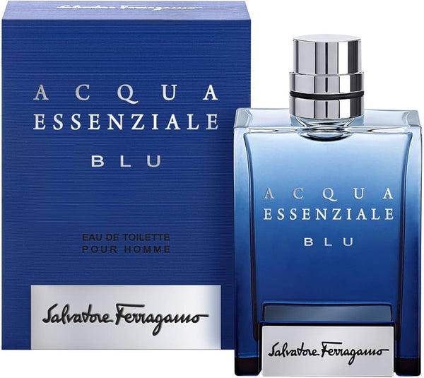 SALVATORE FERRAGAMO ACQUA ESSENZIALE BLU| MEN'S EDT 100ML