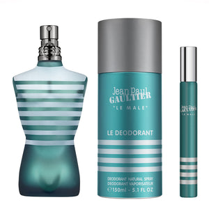 JEAN PAUL GAULTIER LE MALE| EDT SET 75ML+10ML + DEODORANT